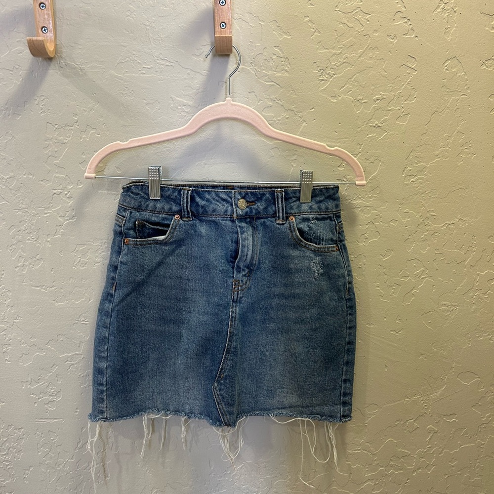 Wild Fable Jean Skirt